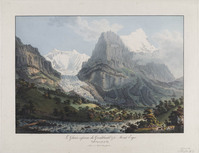KG 01381
<br/>
Le Glacier inferieur du Grindelwald & le Mont Eiger
<br/>
<em>Lory, Gabriel I (1763-1840)</em>